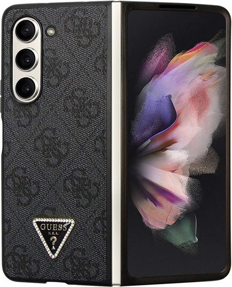 Guess 4G Triangle Back Case - Samsung Galaxy Z Fold 5 (F946) de Guess en Gris – photo produit