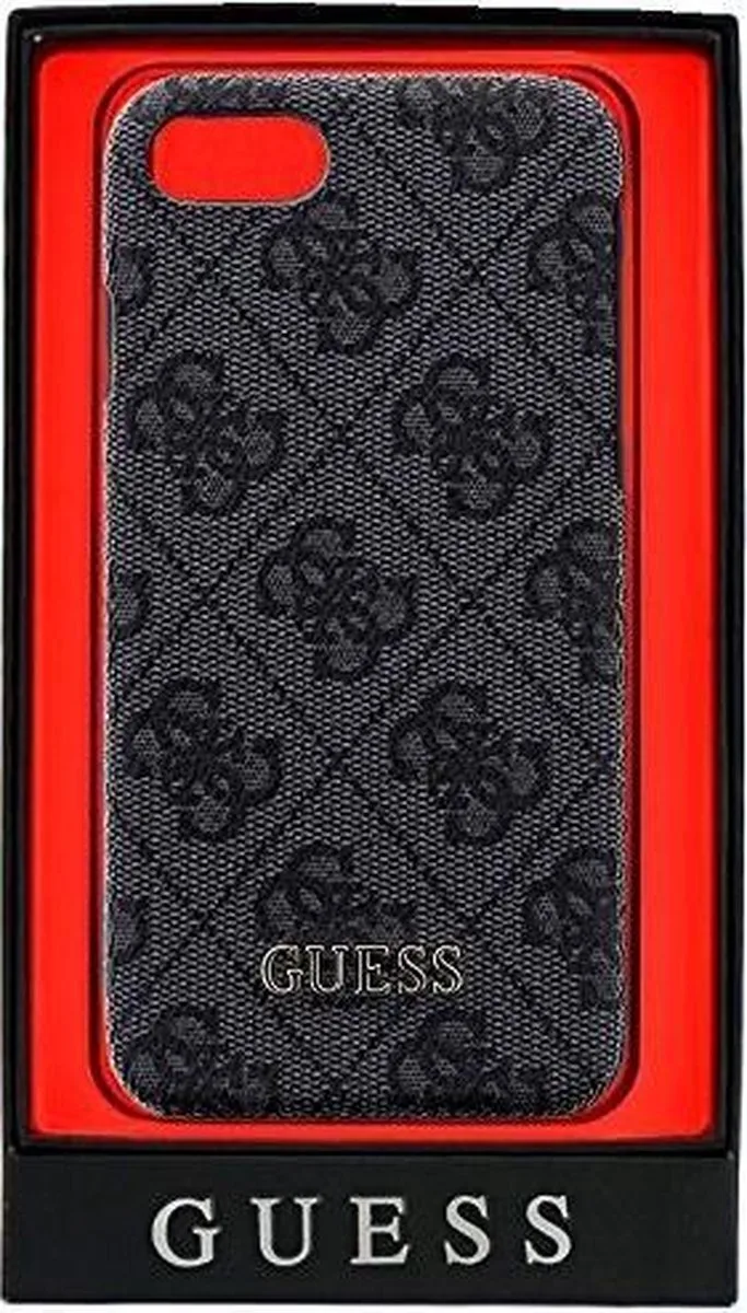 Guess 4G Uptown Back Case - Geschikt voor Apple iPhone 5/5S by Guess in Grey – product photo