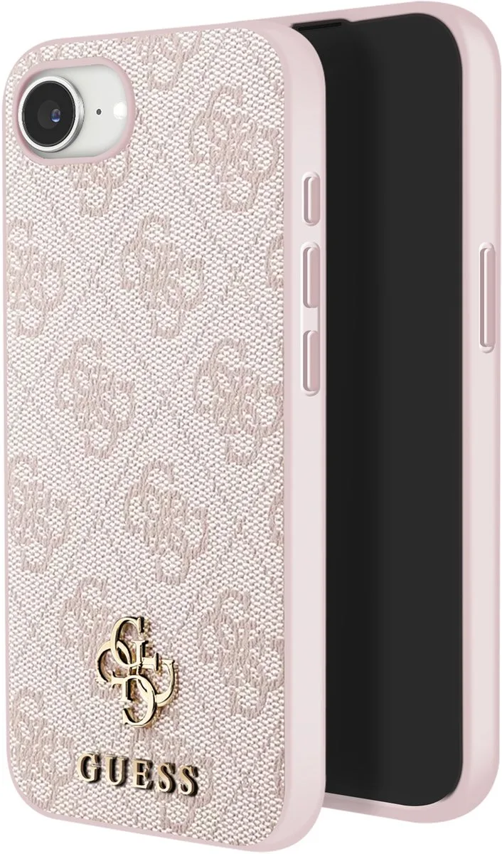 hardcase Back case - iPhone 16e - Pink - MagSafe fra Guess i Lichtroze – produktbillede