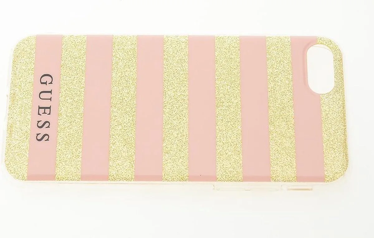 hoesje van Guess - Backcover - Soft Case - voor iPhone 7 / 8 / SE (2020) de Guess en Rose – photo produit