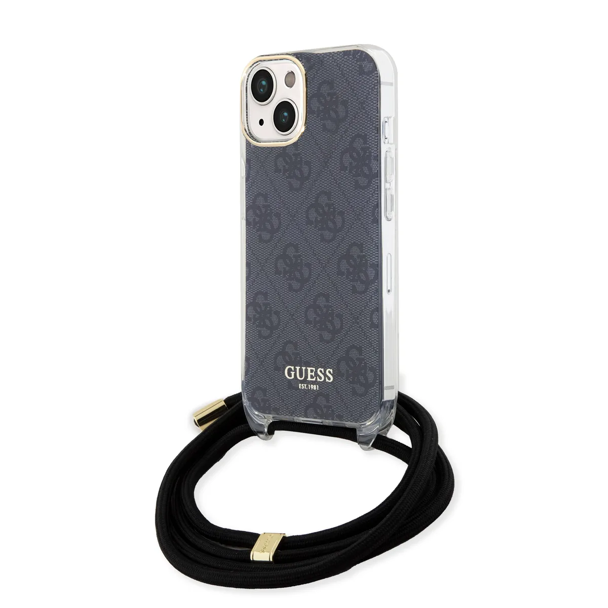IML Crossbody Strap iPhone 15 hoesje - Grijs de Guess – photo produit