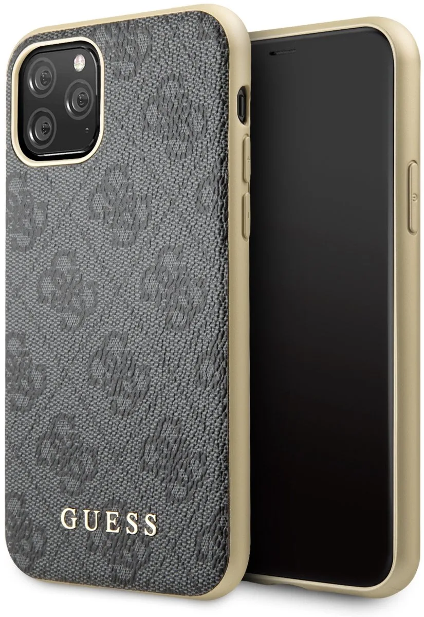 iPhone 11 Pro Backcase hoesje de Guess en Gris – photo produit