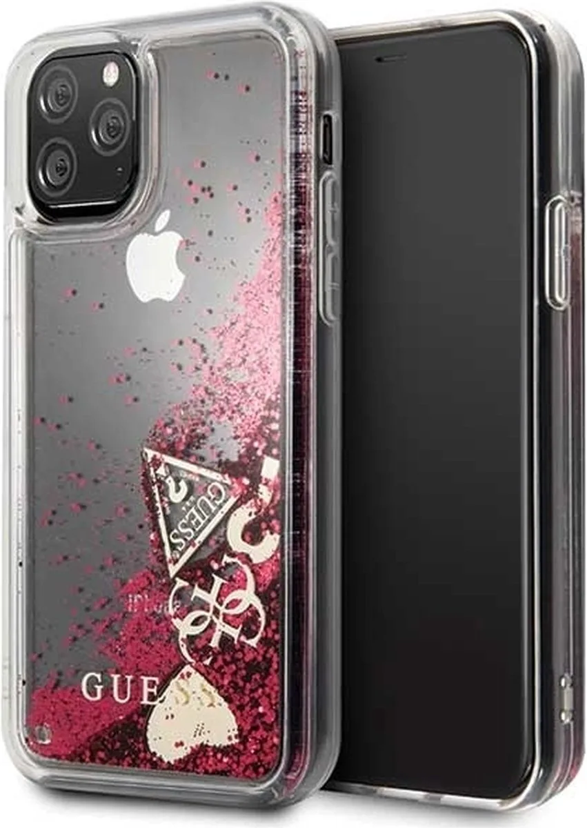iPhone 11 Pro Backcase hoesje de Guess en Rose – photo produit