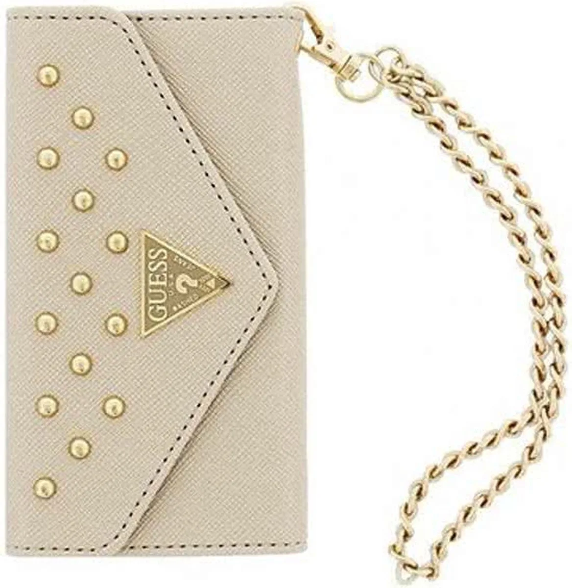 iPhone 5S/5 hoesje von Guess in Gold – Produktfoto