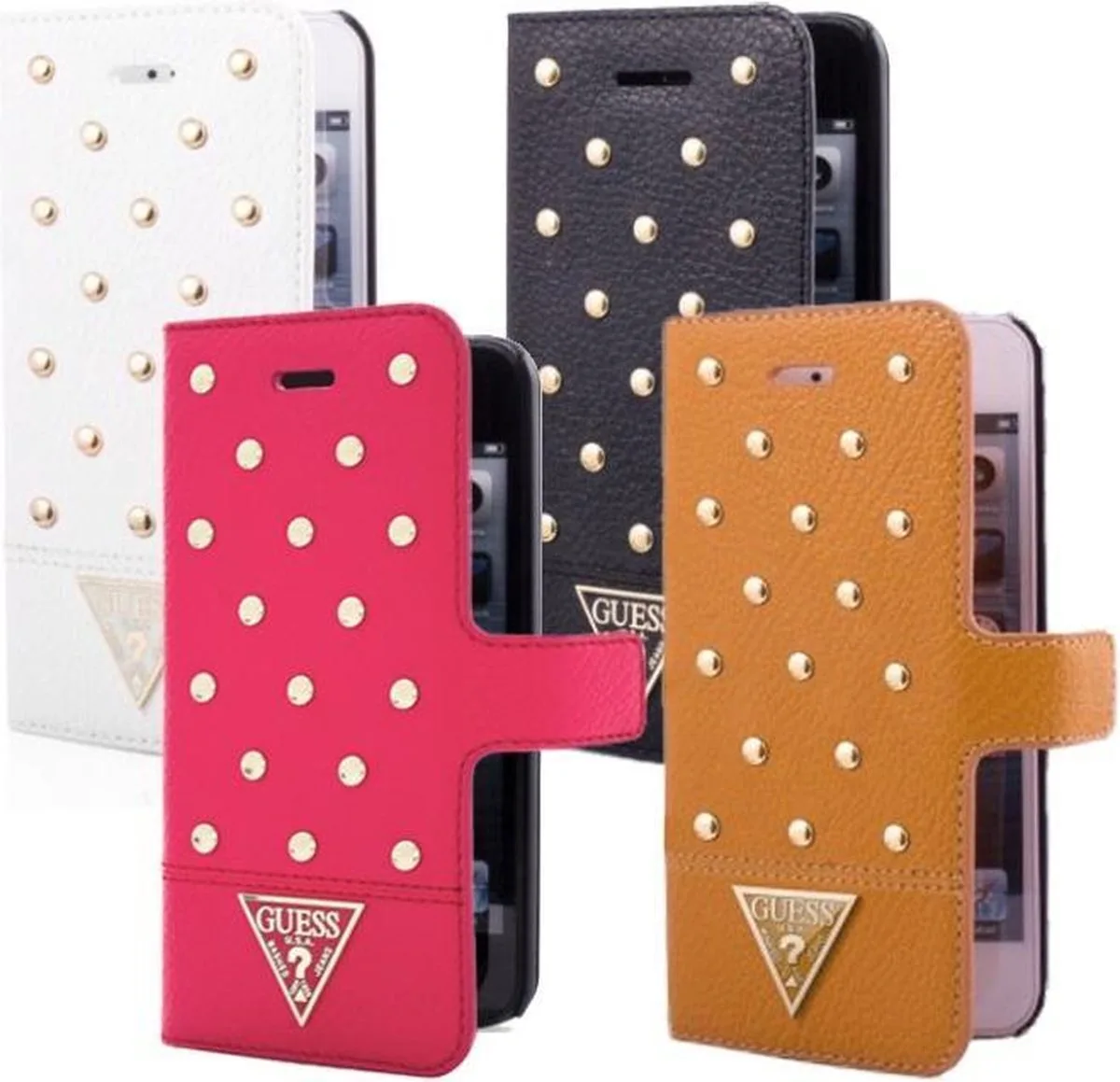 iPhone 5S/5 hoesje von Guess in Rosa – Produktfoto