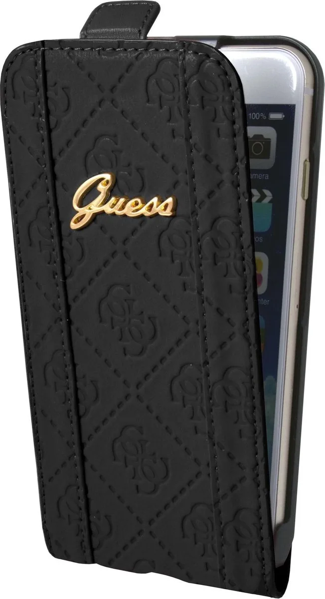 iPhone 6 Plus Scarlett Flap Case - Black von Guess in Schwarz – Produktfoto