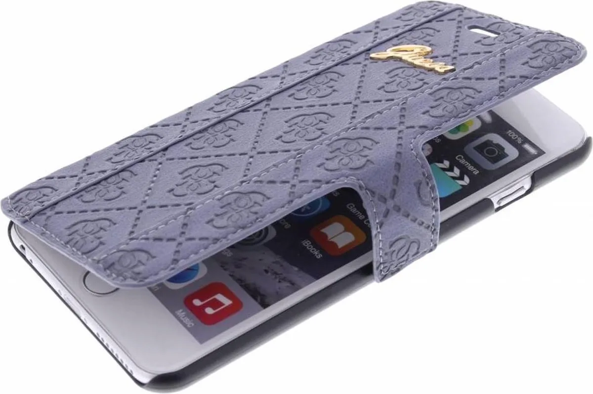 iPhone 6 Plus Scarlett Folio Case - Blueberry von Guess in Blau – Produktfoto