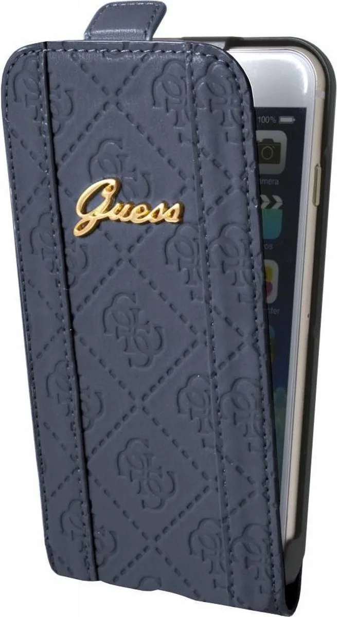 iPhone 6 Scarlett Flap Case - Blueberry von Guess in Blau – Produktfoto