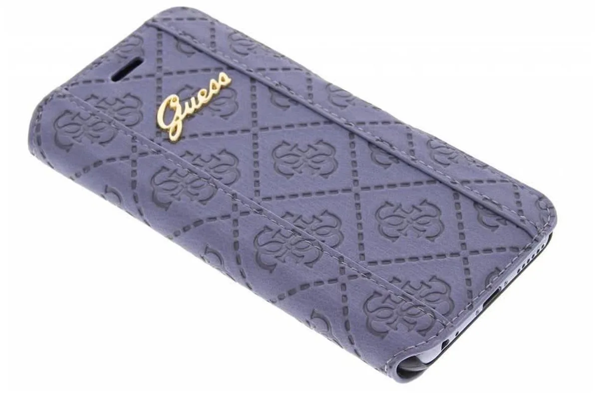 iPhone 6 Scarlett Folio Case - Blueberry de Guess en Bleu – photo produit