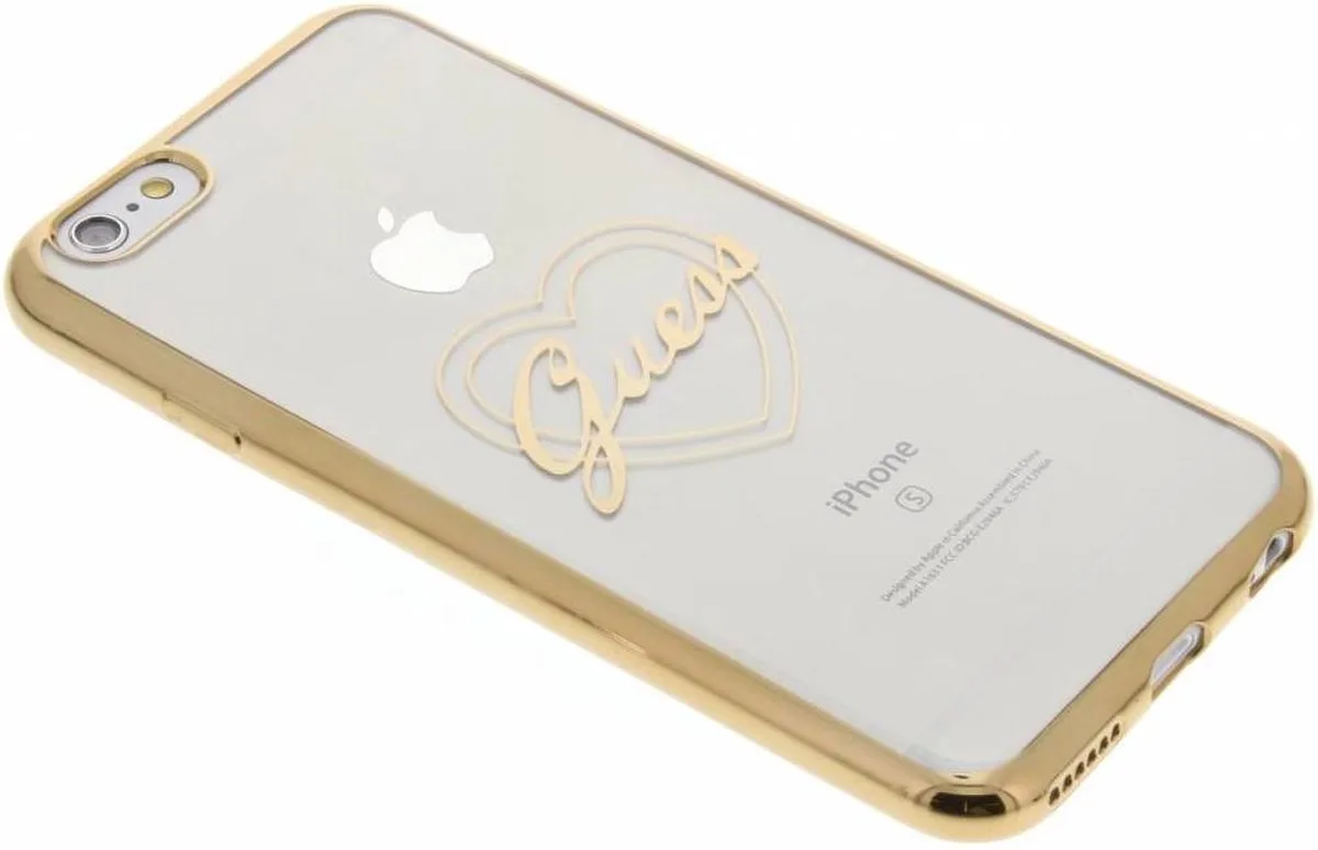 iPhone 6s/6 hoesje von Guess in Gold – Produktfoto