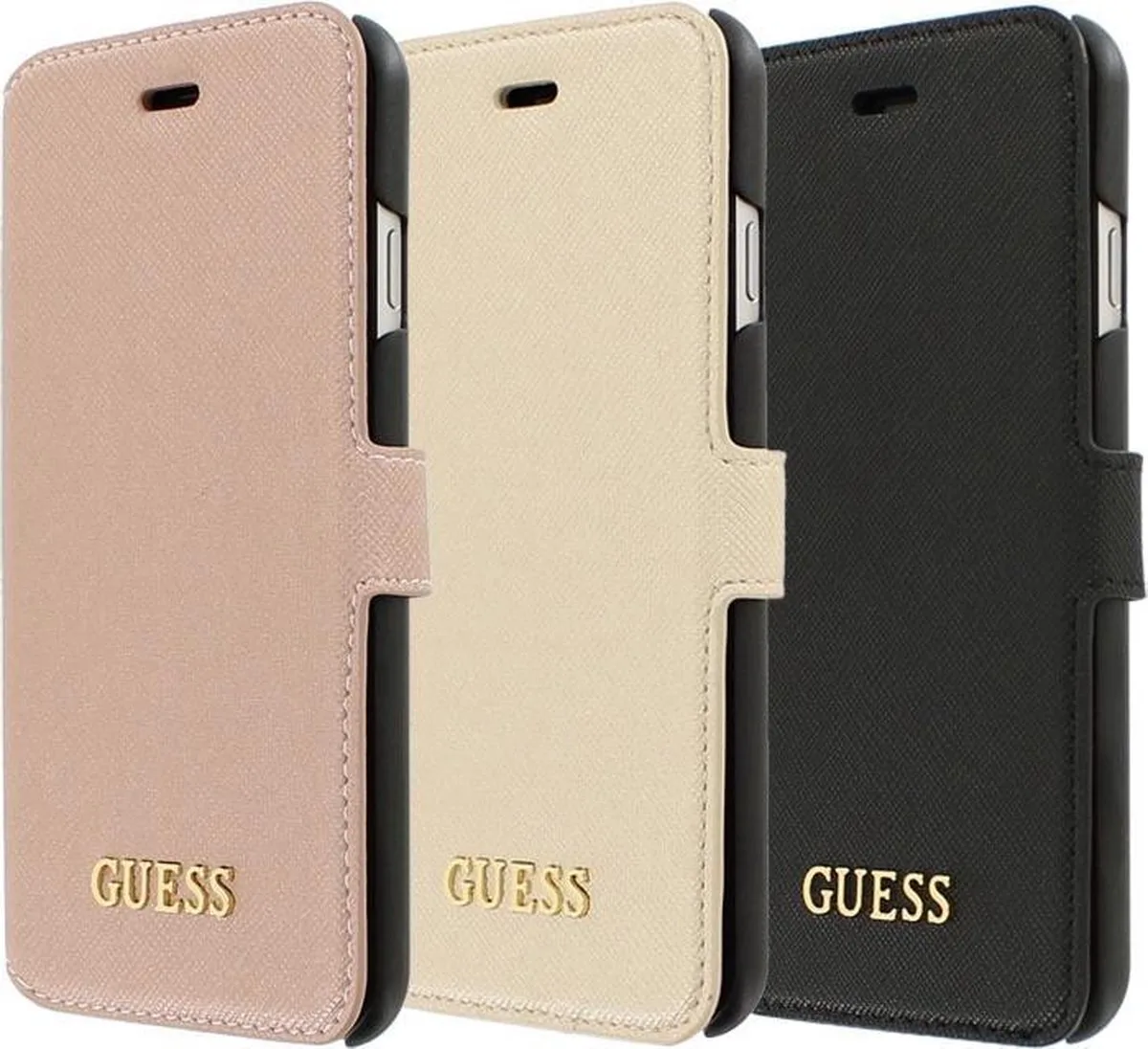iPhone 6s Plus/6 Plus hoesje de Guess en Noir – photo produit