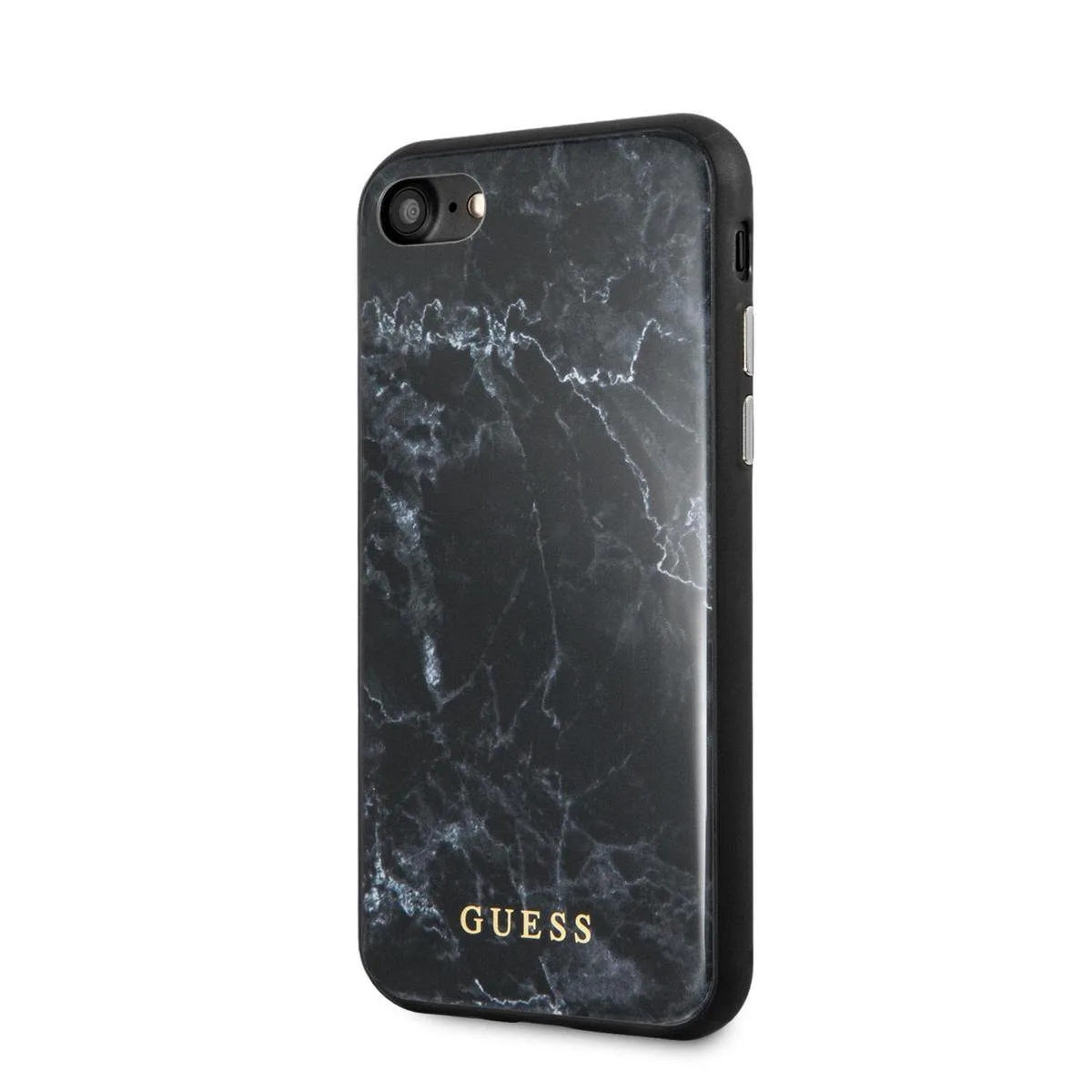 iPhone 8/7/6s/6 Backcase hoesje von Guess in Schwarz – Produktfoto