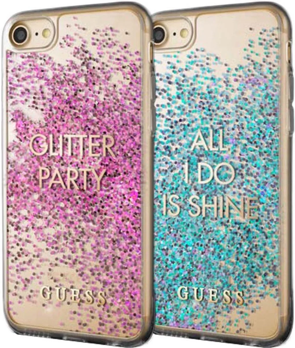 iPhone 8/7/6s/6 hoesje von Guess in Blau – Produktfoto
