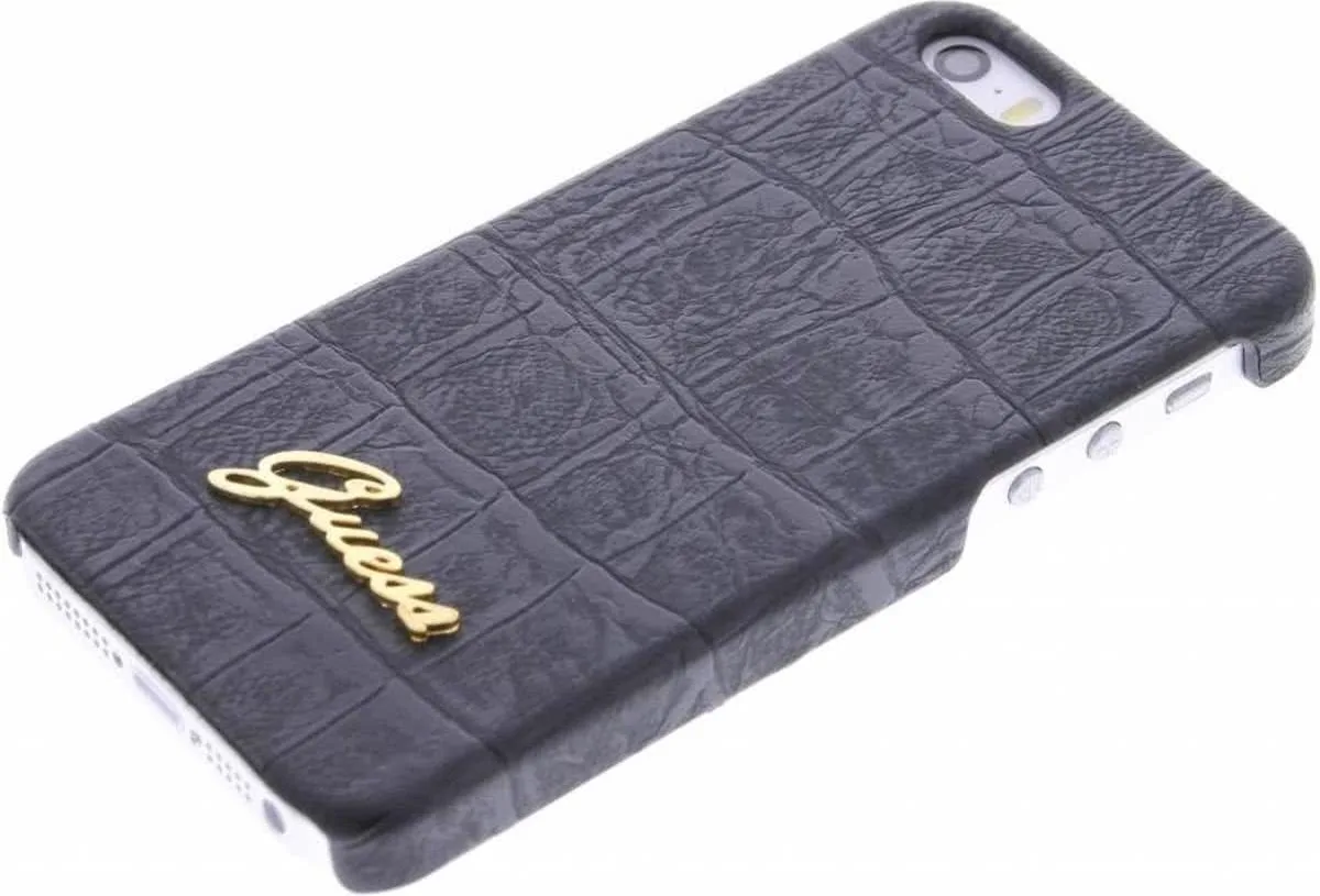 iPhone SE/5S/5 hoesje fra Guess i Sort – produktbillede