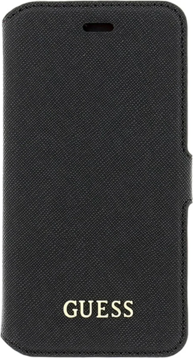 Saffiano Collection Book Case iPhone 6 / 6s från Guess i Svart – produktbild