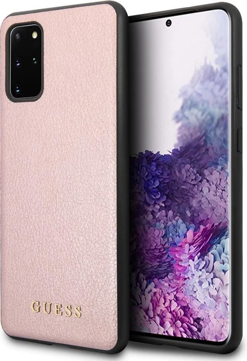 Samsung Galaxy S20+ Backcase hoesje fra Guess i Rose Goud – produktbillede