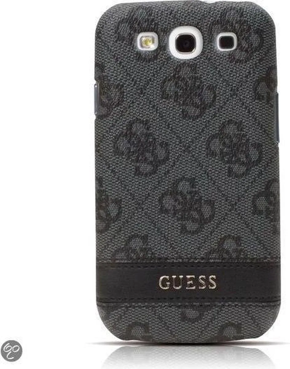 Samsung Galaxy S3 Hardcase Grey fra Guess i Sort – produktbillede