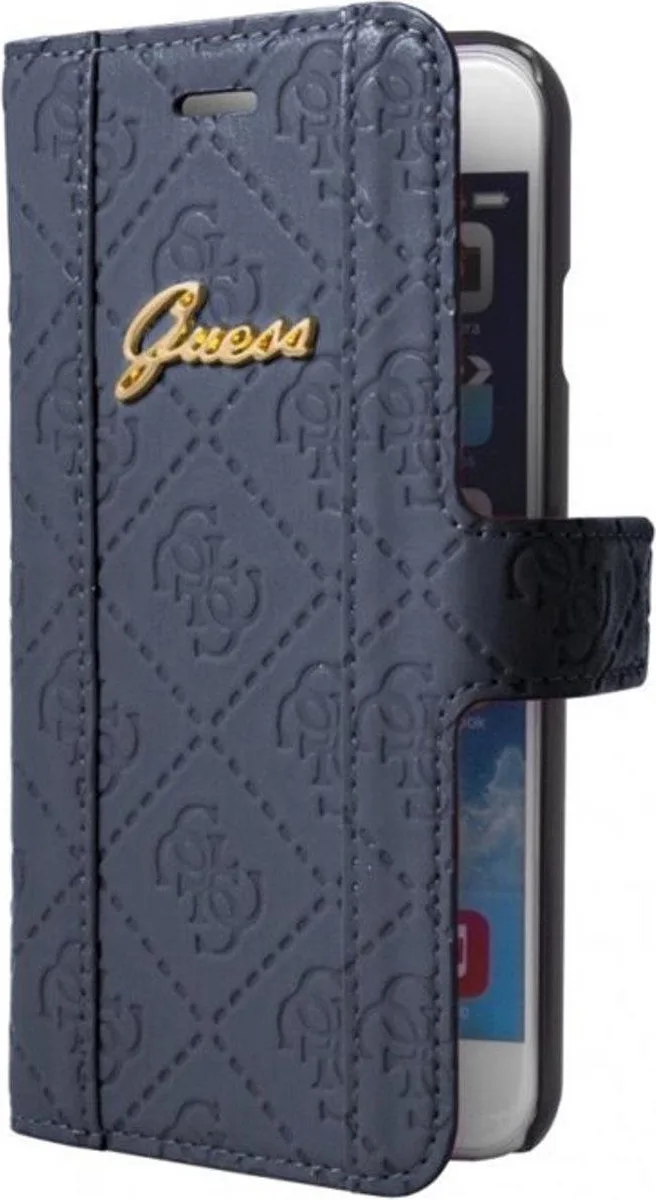 Samsung Galaxy S5 Scarlett Folio Case - Blueberry fra Guess i Blå – produktbillede