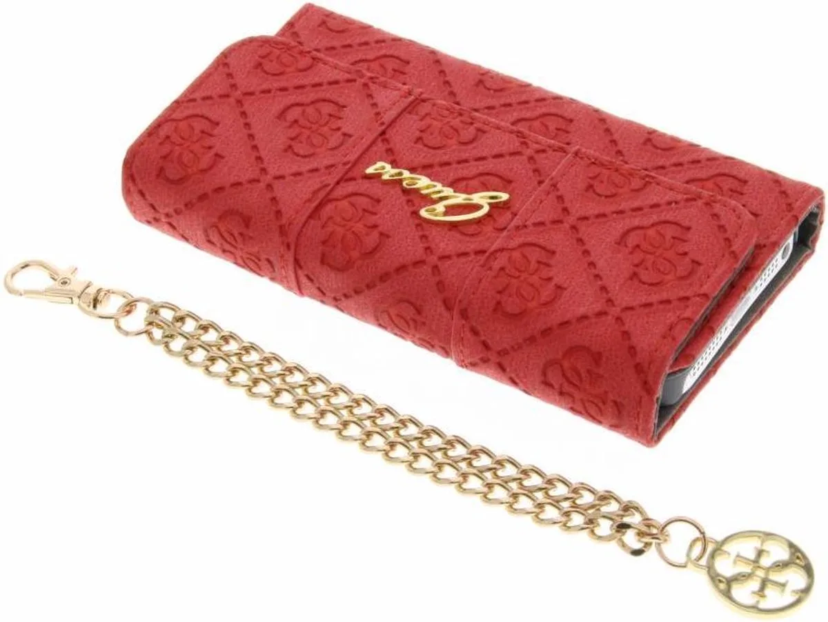 Scarlett Clutch Case iPhone 5 / 5s de Guess en Rouge – photo produit