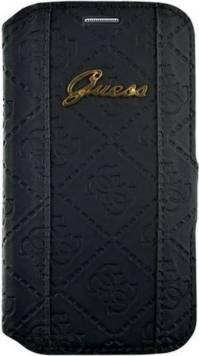 Scarlett Folio Book Case voor Samsung Galaxy Ace 4 de Guess en Noir – photo produit