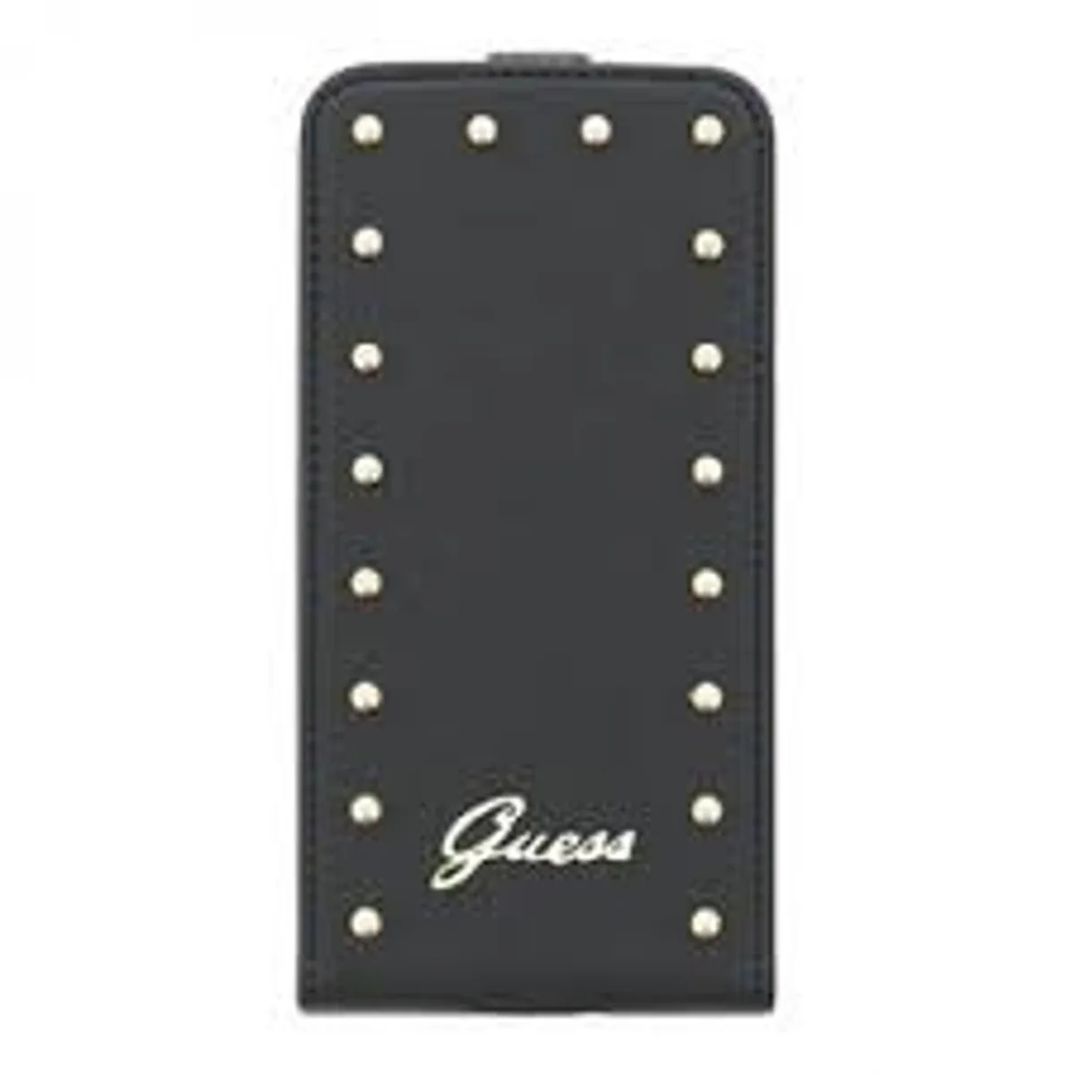 Studded Collection Samsung Galaxy S5 Flip Case Black van Guess in Zwart – productfoto