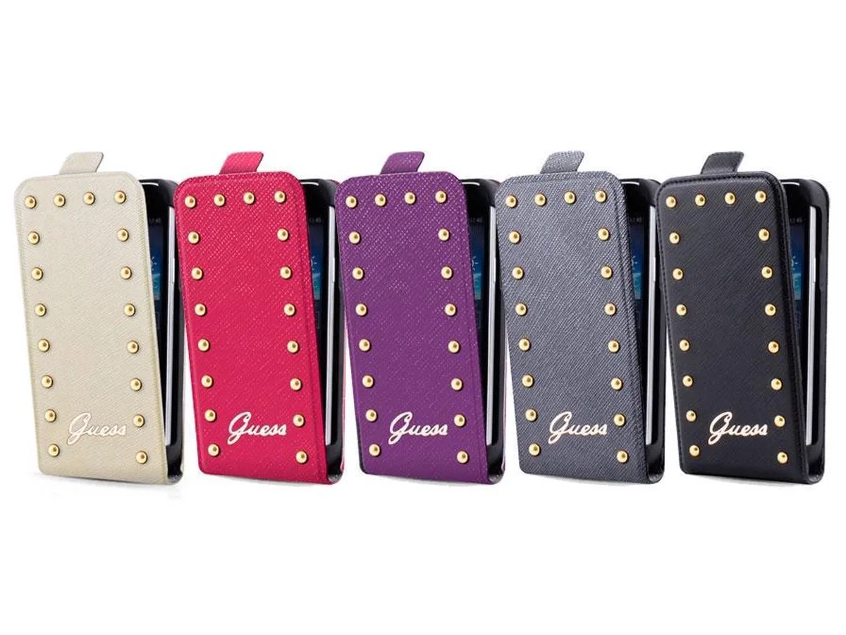 Studded Flip Case - iPhone 5 / 5s de Guess en Noir – photo produit