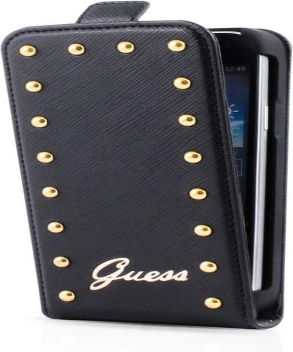 Studded Flip Case - Samsung Galaxy S4 van Guess in Zwart – productfoto