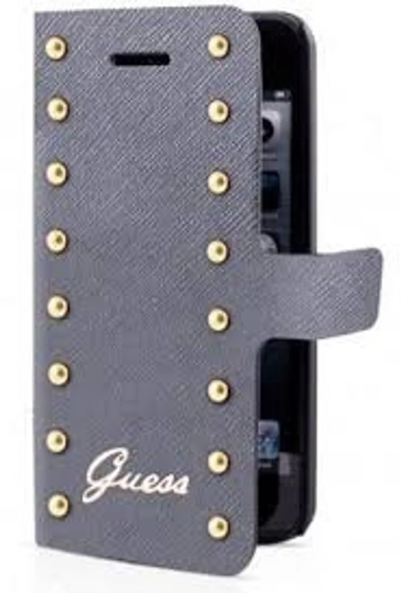 Studded Folio Case - Samsung Galaxy S4 von Guess in Silber – Produktfoto
