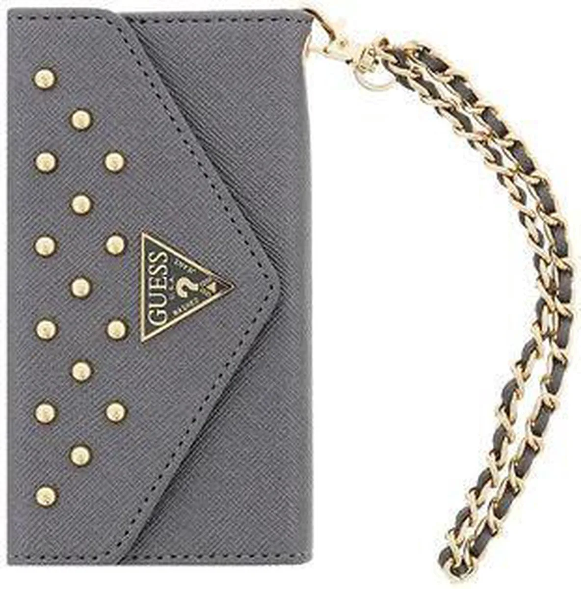 Studded iPhone 5 / 5S - Clutch Case van Guess in Zilver – productfoto