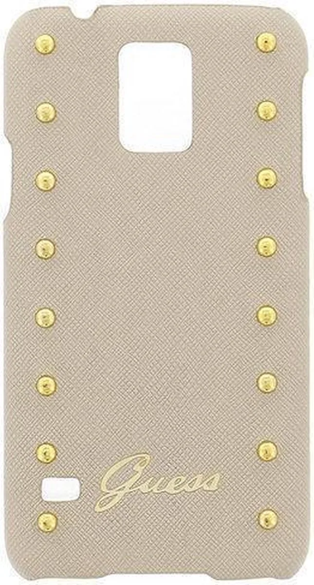 Studded Samsung Galaxy S5 Hardcase van Guess in Crème – productfoto