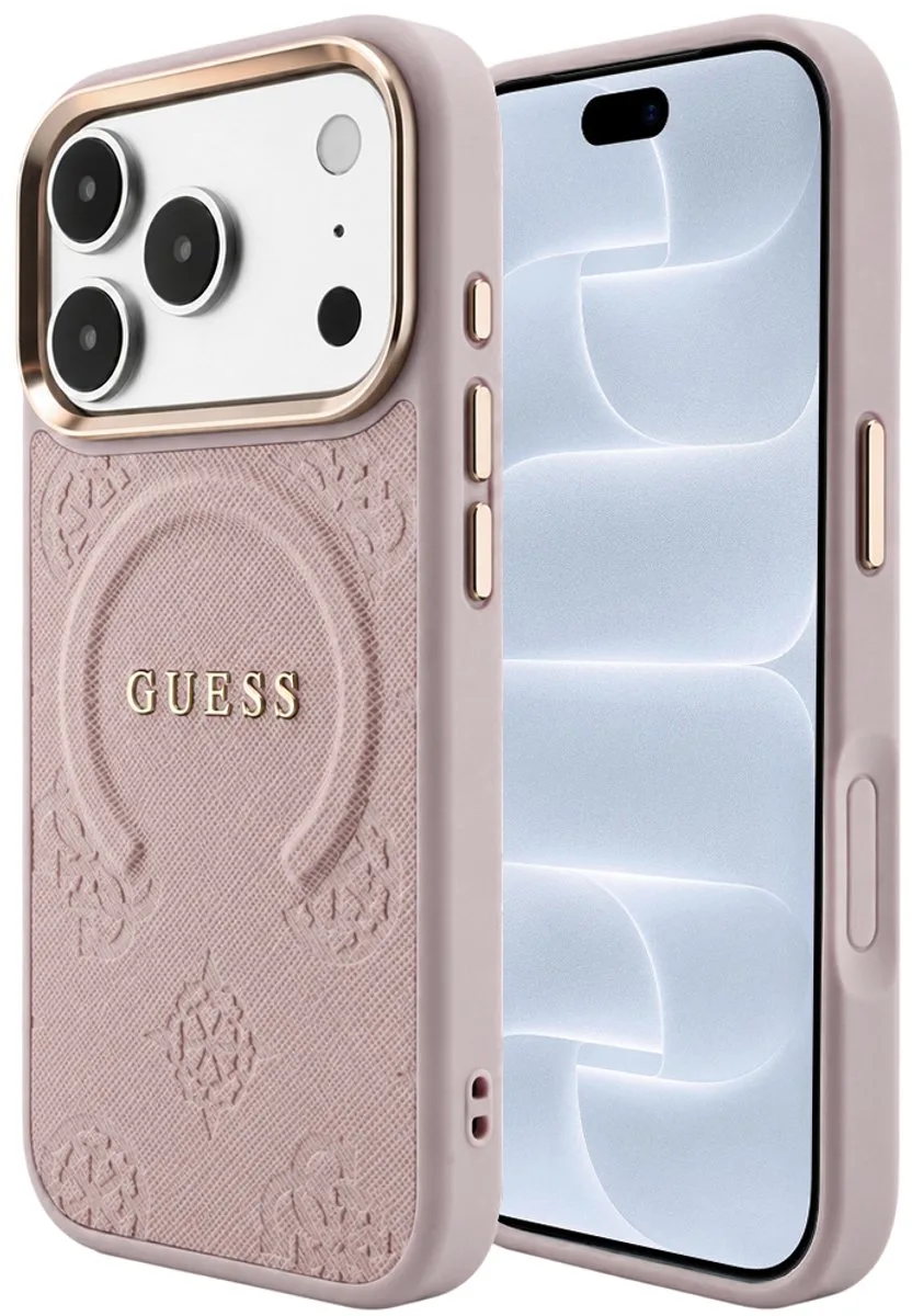 telefoonhoesje voor Apple iPhone 18 Pro - backcover de Guess en Rose – photo produit