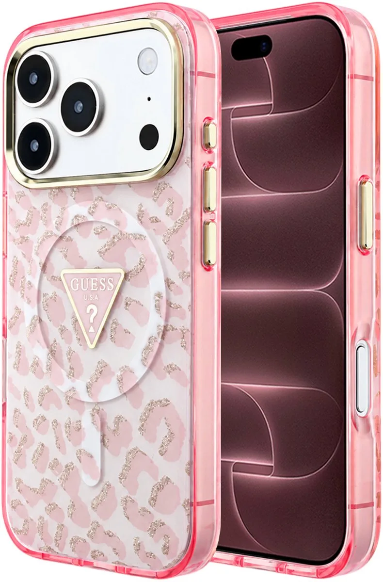 telefoonhoesje voor Apple iPhone 18 Pro Max - backcover de Guess en Rose – photo produit