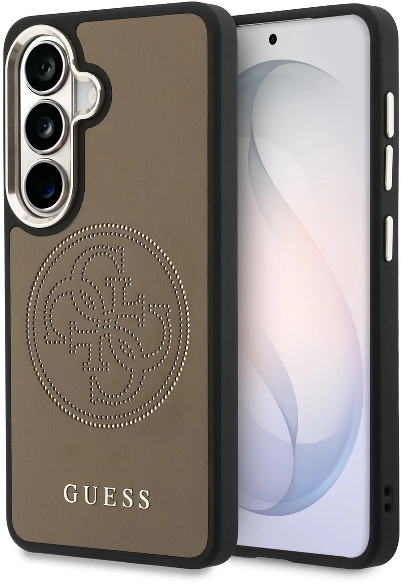 Telefoonhoesje voor Galaxy S26 - MagSafe geschikt de Guess en Marron – photo produit