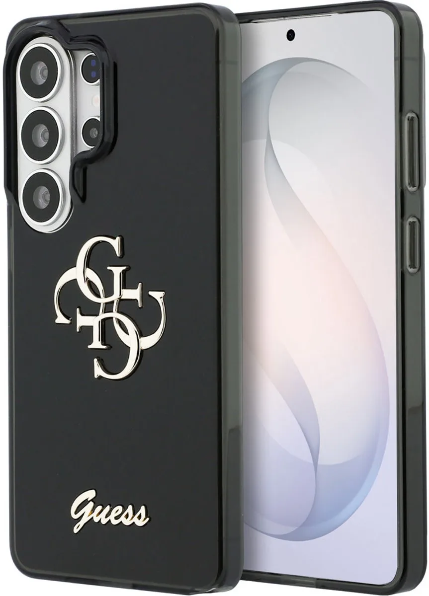 telefoonhoesje voor Galaxy S26 Ultra - MagSafe compatibel van Guess in Zwart – productfoto