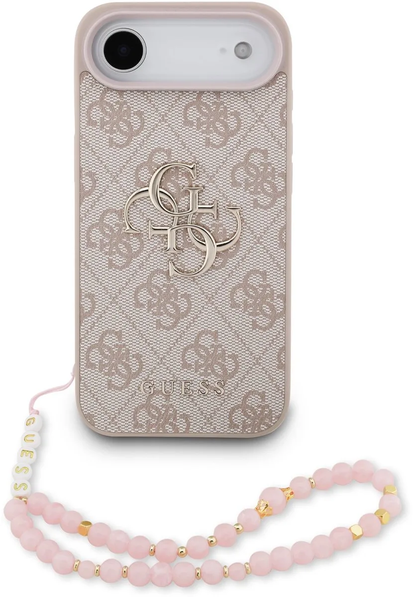 telefoonhoesje voor iPhone 17 Air - backcover van Guess in Roze – productfoto