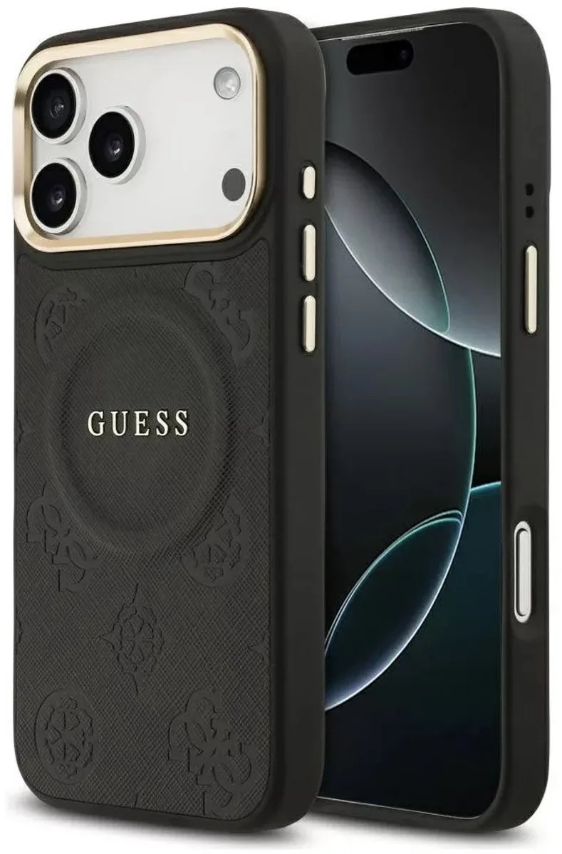 telefoonhoesje voor iPhone 18 Pro - backcover von Guess in Beige – Produktfoto