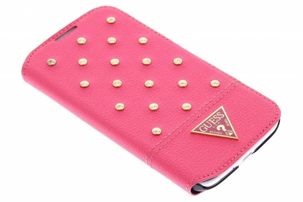 Tessi Book Case - Samsung Galaxy S4 van Guess in Roze – productfoto