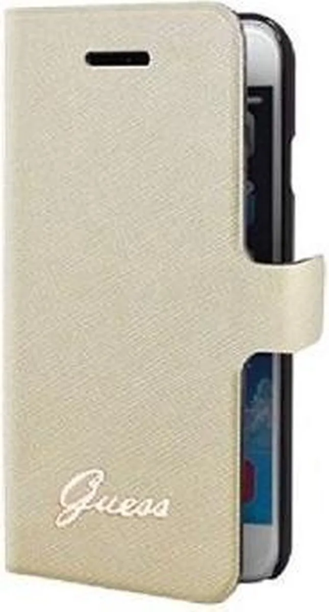 Tori Bookcase - voor iPhone 6 Plus en iPhone 6S Plus (5,5"versies) de Guess en Beige – photo produit