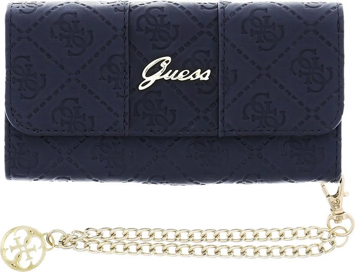 Wallet Clutch Case - iPhone 6 van Guess in Zwart – productfoto