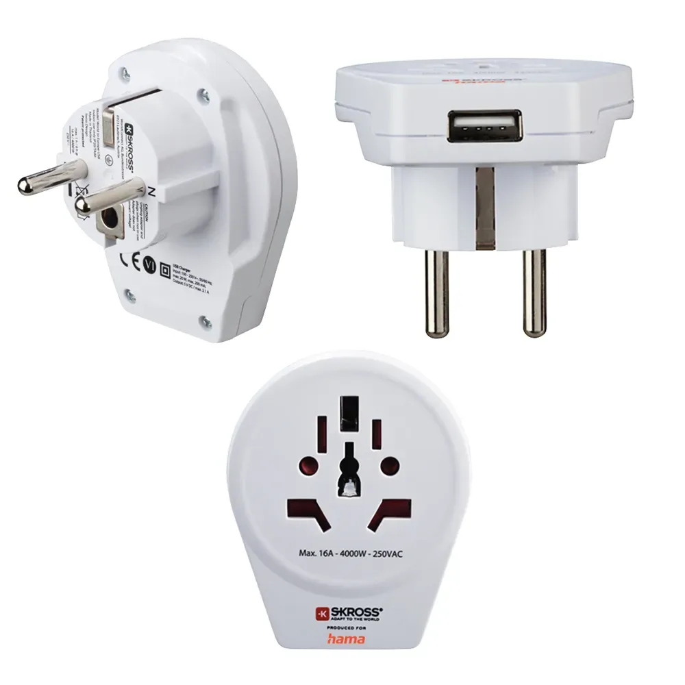 Chargeur Mural De Voyage Usb Universel + Ue von Hama – Produktfoto