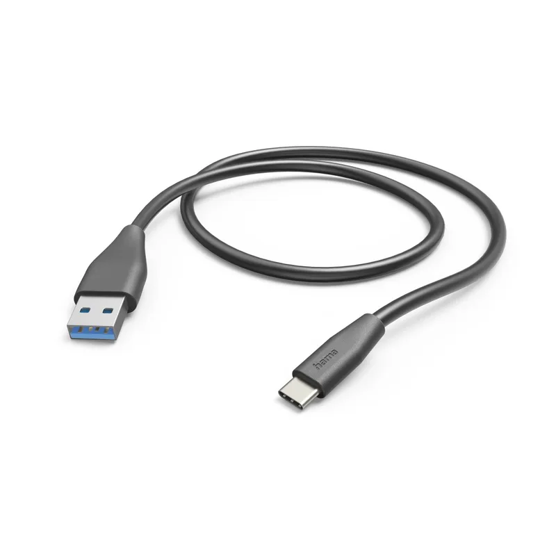 Charging Cable USB-A - USB-C 1.5 m Oplader Zwart by Hama – product photo