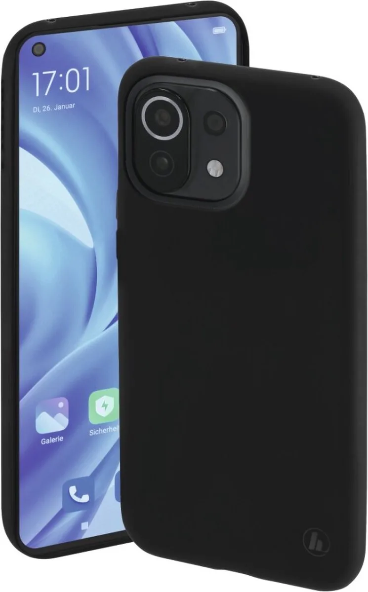 Cover Finest Feel” Voor Xiaomi Mi 11 Lite (5G) by Hama in Black – product photo
