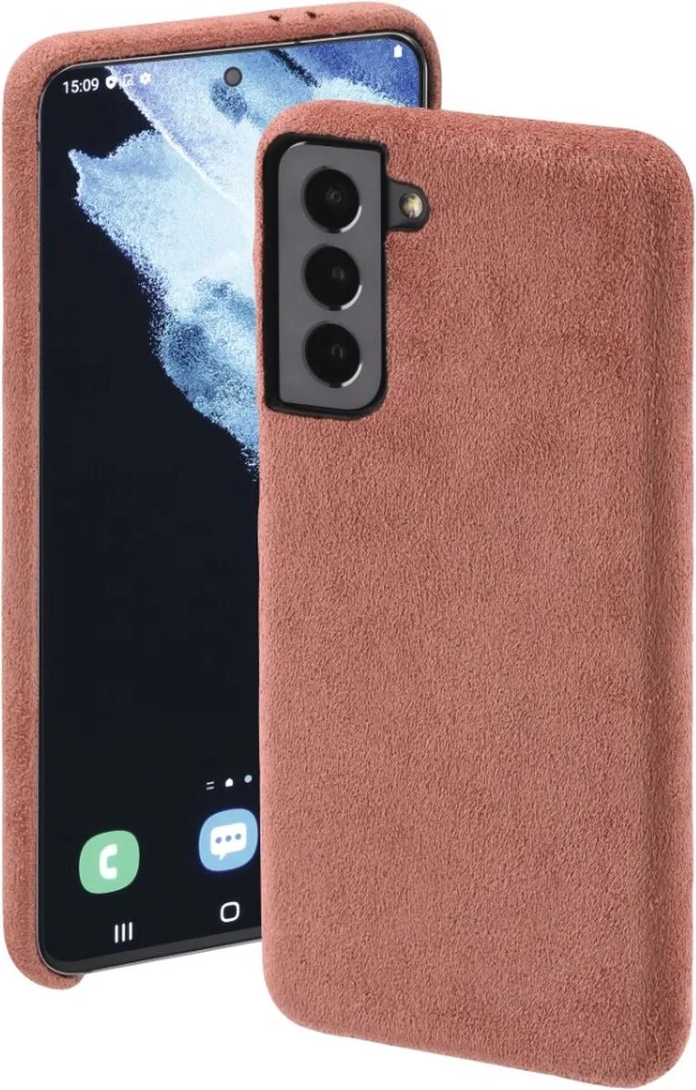 Cover Finest Touch Voor Samsung Galaxy S21 (5G) van Hama in Coral – productfoto