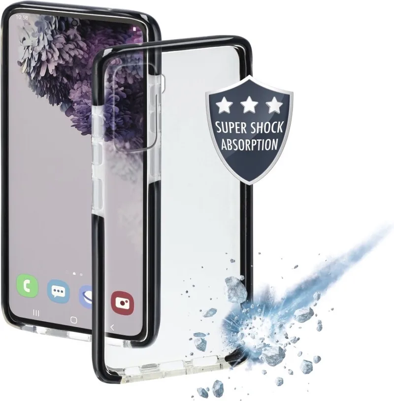 Cover Protector Voor Samsung Galaxy S21+ (5G) van Hama in Zwart – productfoto