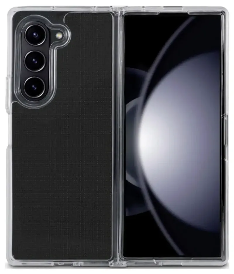 Cover Samsung Galaxy Z Fold6 van Hama in Transparant – productfoto