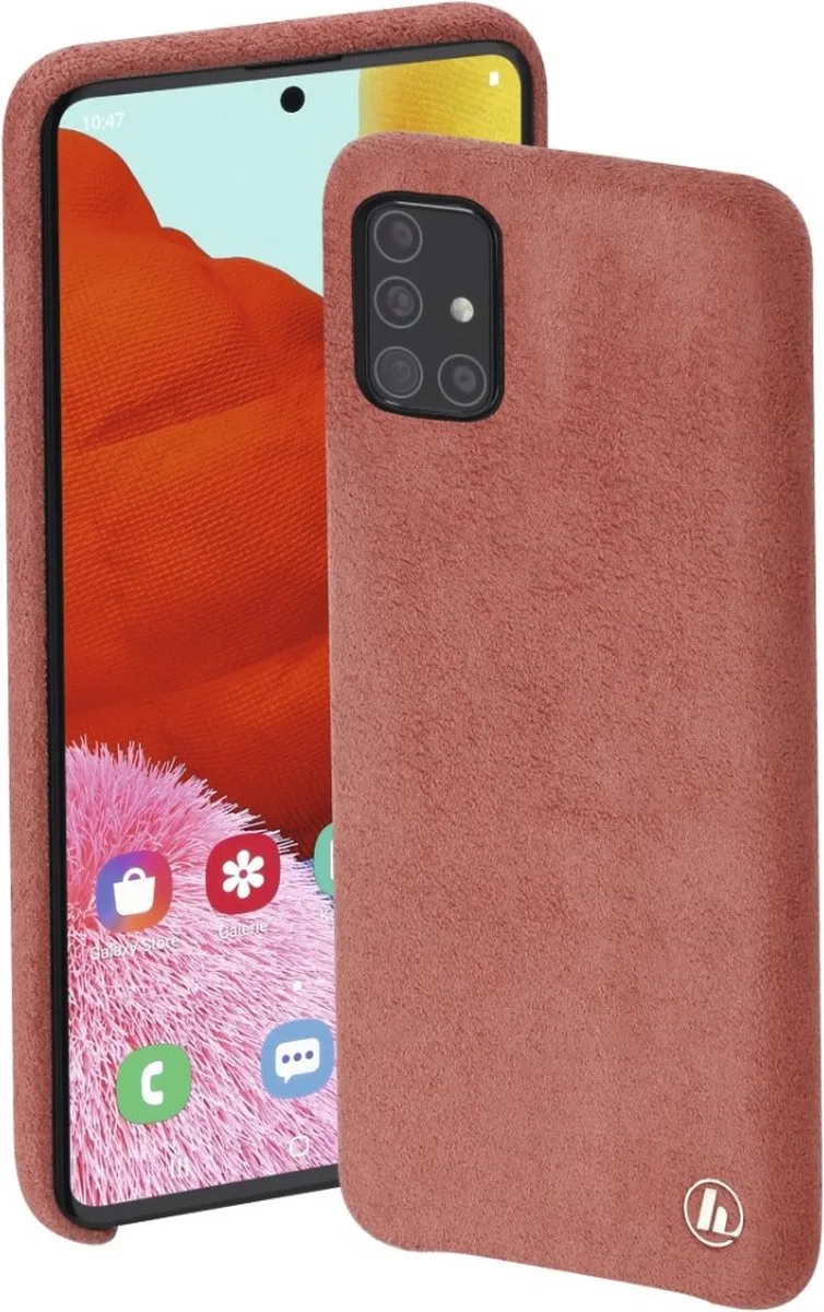 Cover "Sensitive" voor Samsung Galaxy A51 by Hama in Coral – product photo