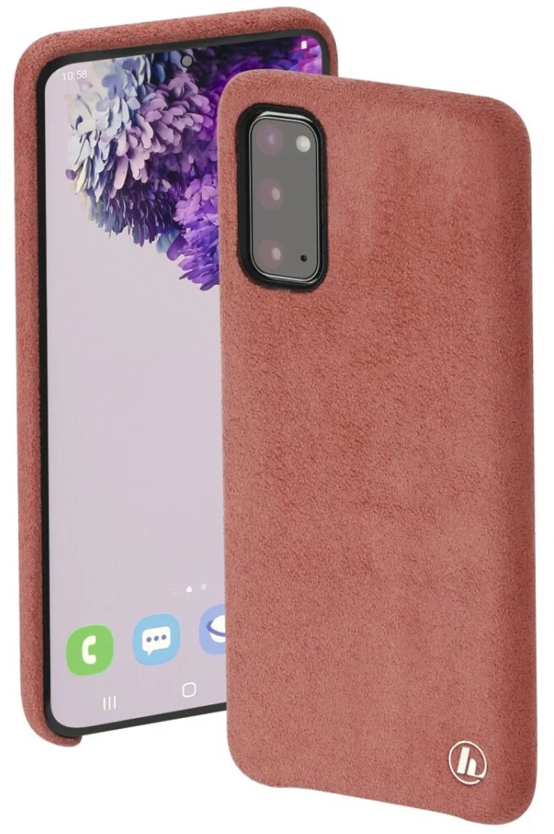 Cover "Sensitive" voor Samsung Galaxy S20 by Hama in Coral – product photo