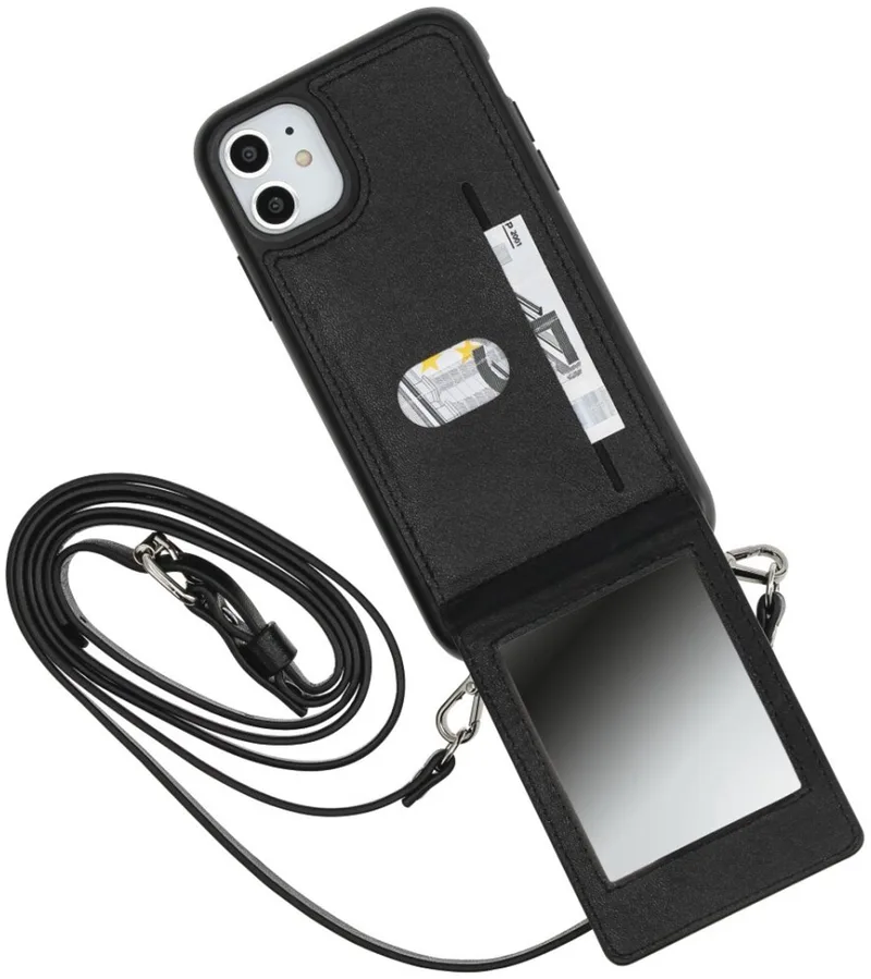 Cross-body-cover Mirror Voor Apple IPhone 11 by Hama in Black – product photo