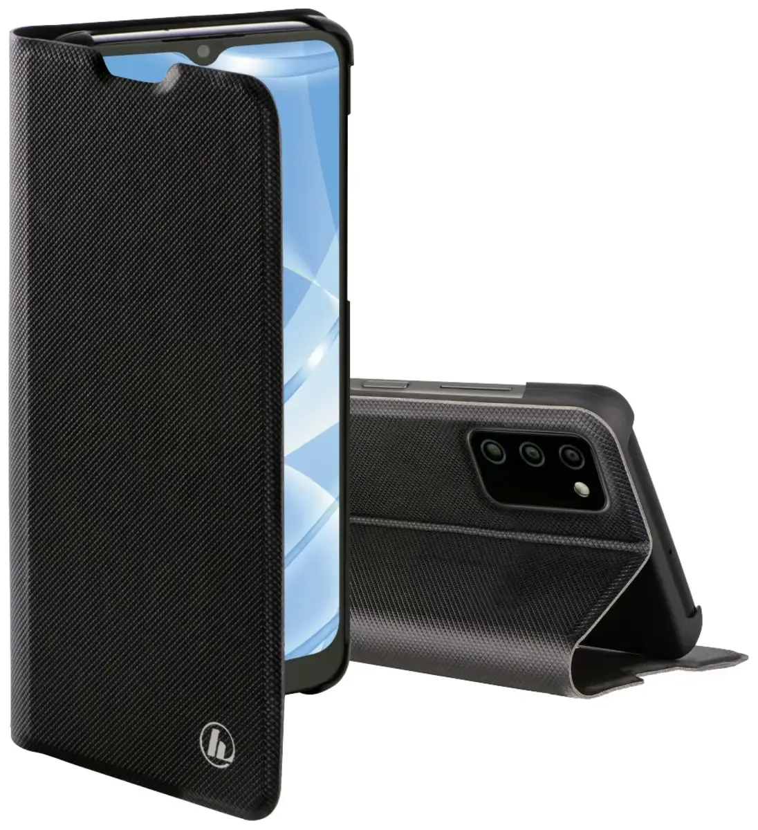 Brochure Samsung Galaxy A03s Sort Standerfunktion 00177850 fra Hama i Sort – produktbillede