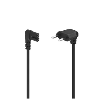 Euro Plug AC Connector C7 3 m Oplader Zwart by Hama – product photo 1 of 3
